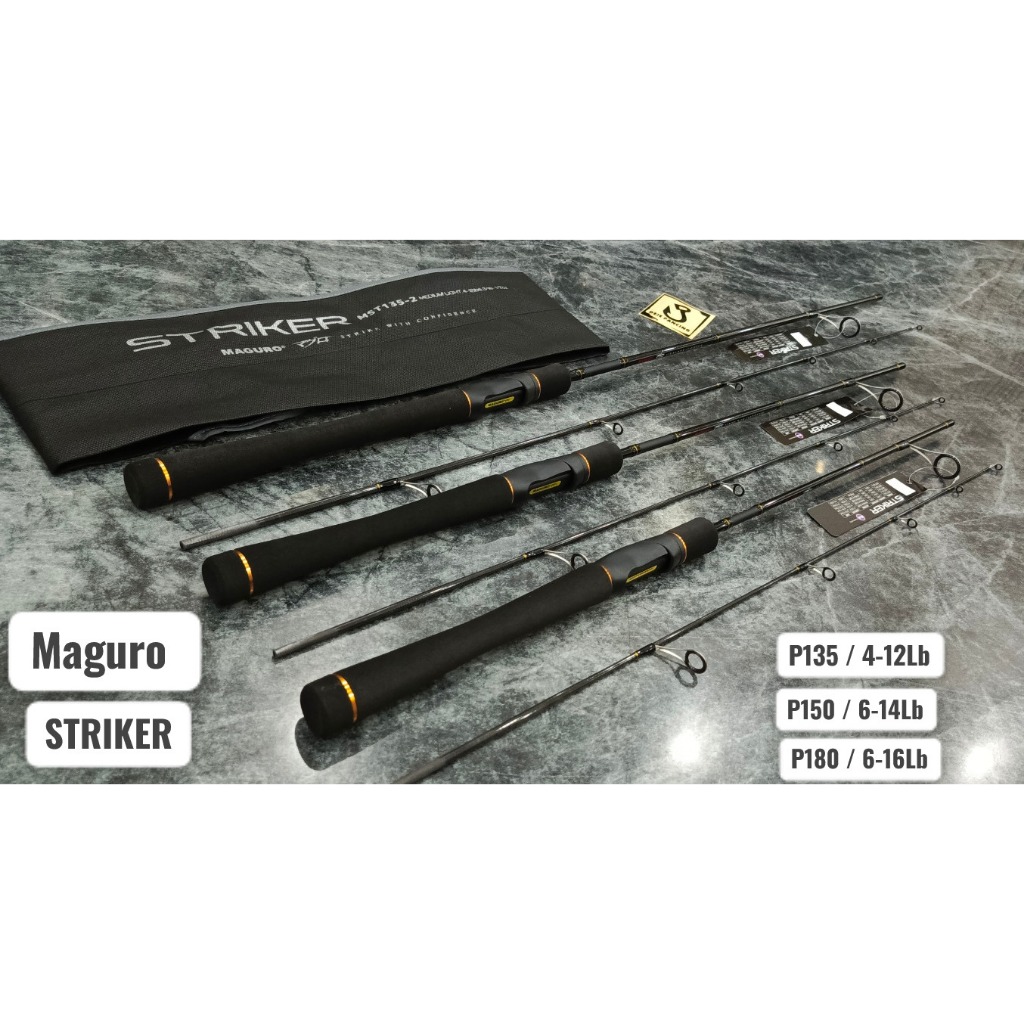 Joran Maguro STRIKER Ring Full Fuji 135cm 150cm dan 180cm
