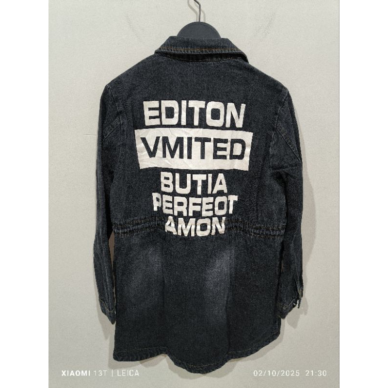 Preloved Jacket Jeans Parka Wanita