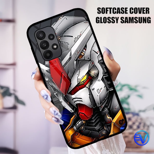 [ GT07 GUNDAM ] Softcase SAMSUNG A73/A72/A71/A53/A52/A51/A31/A21S Case Kilau Mirror Sublime Silikon 