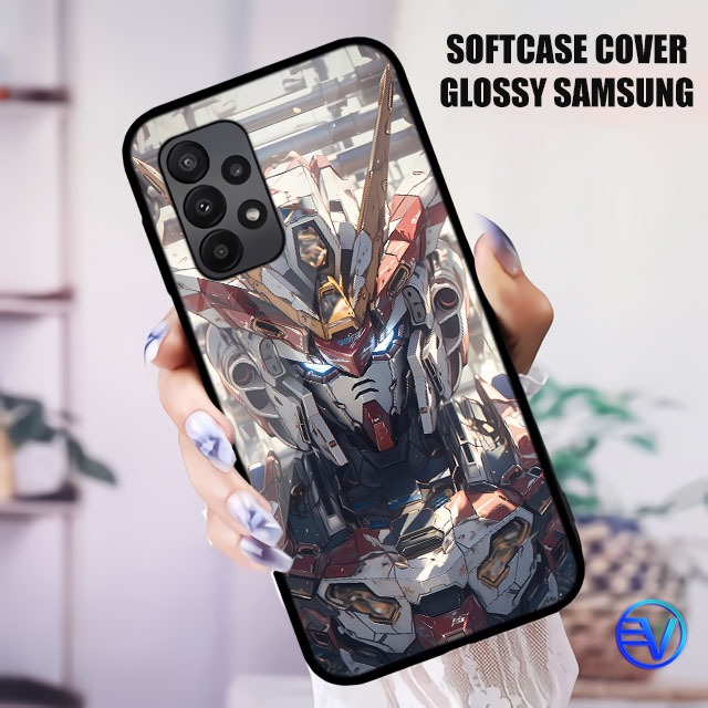 [ GT10 GUNDAM ] Softcase SAMSUNG A73/A72/A71/A53/A52/A51/A31/A21S Case Kilau Mirror Sublime Silikon 