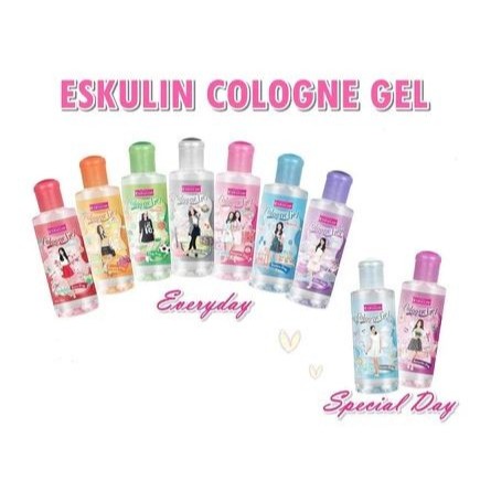 BEUATY - ESKULIN COLOGNE GEL 100ML - COLOGNE GEL ESKULIN 100ML - PARFUM GEL ESKULIN