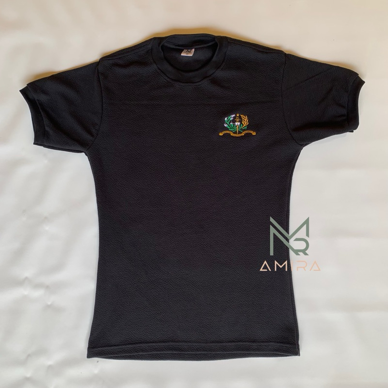 Kaos Olahraga AKMIL Akademi Militer Hitam