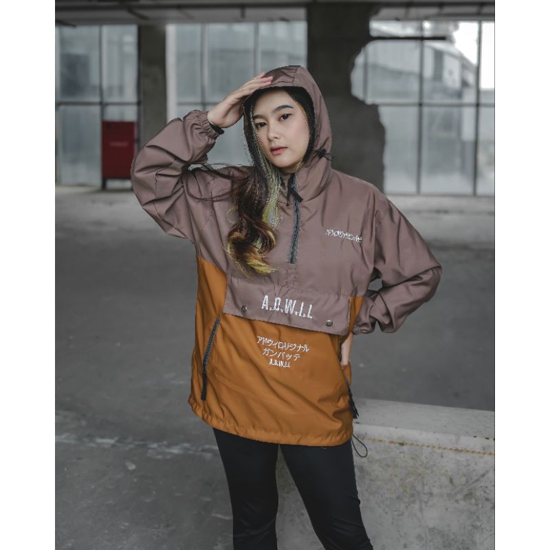 JAKET PARASUT OUTDOOR KAGOL  DISTRO/ UNISEX