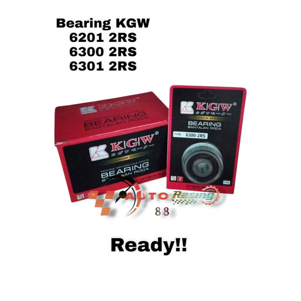 BEARING LAHER KGW 6300 6301 6201 2RS (KAGAWA-KGW)