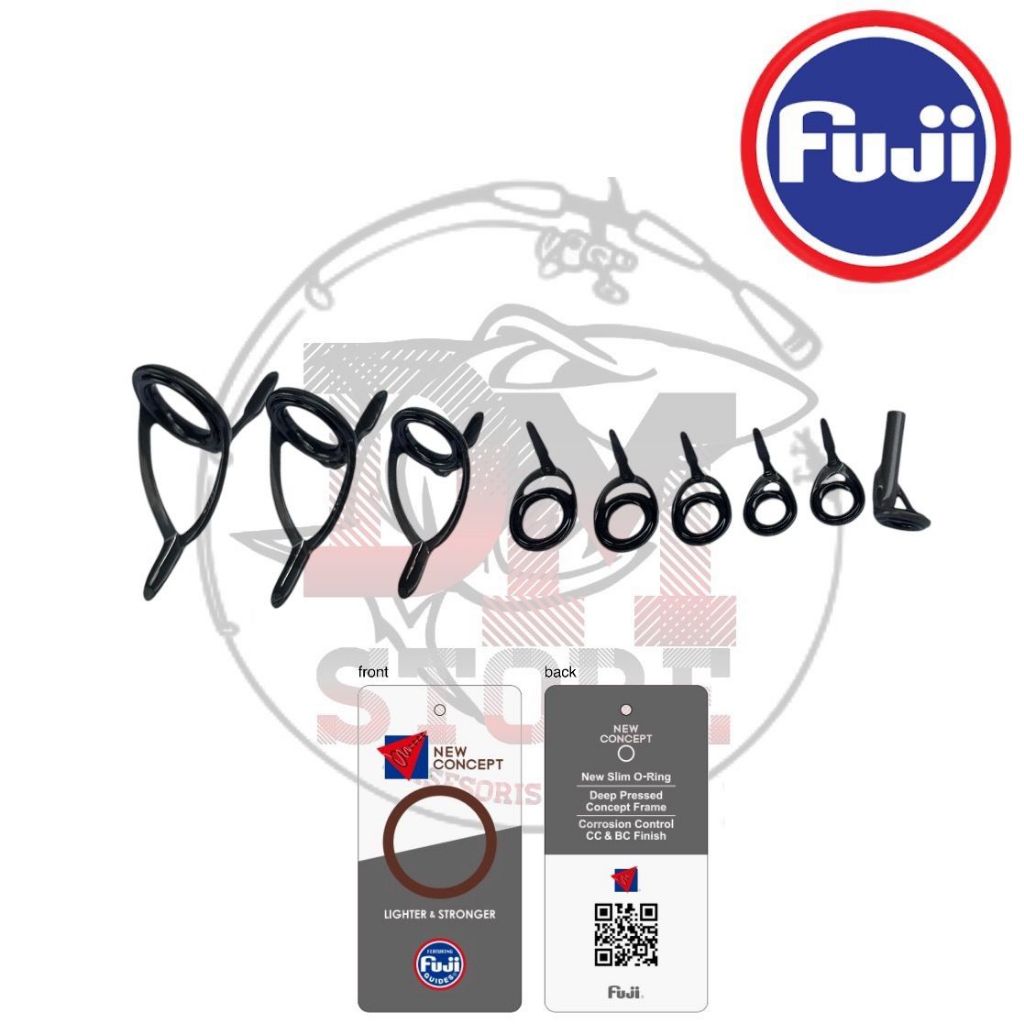 MN Ring Guide Fuji Set BC OH - Ring Fuji BCKWOG OH - Ring Guide Fuji KSeries