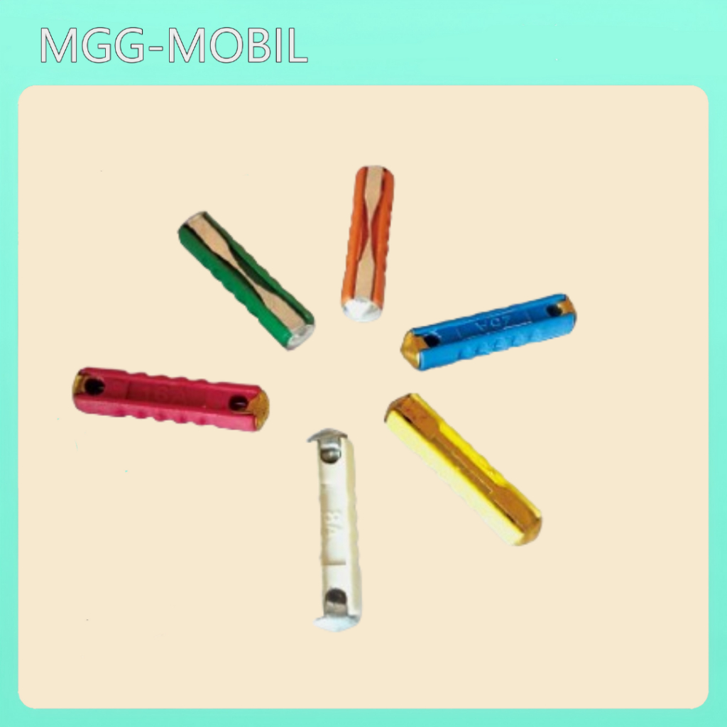 10PC SSEKERING SEKRING BATU 8A 16A 25A TERMOPLASTIC FUSE