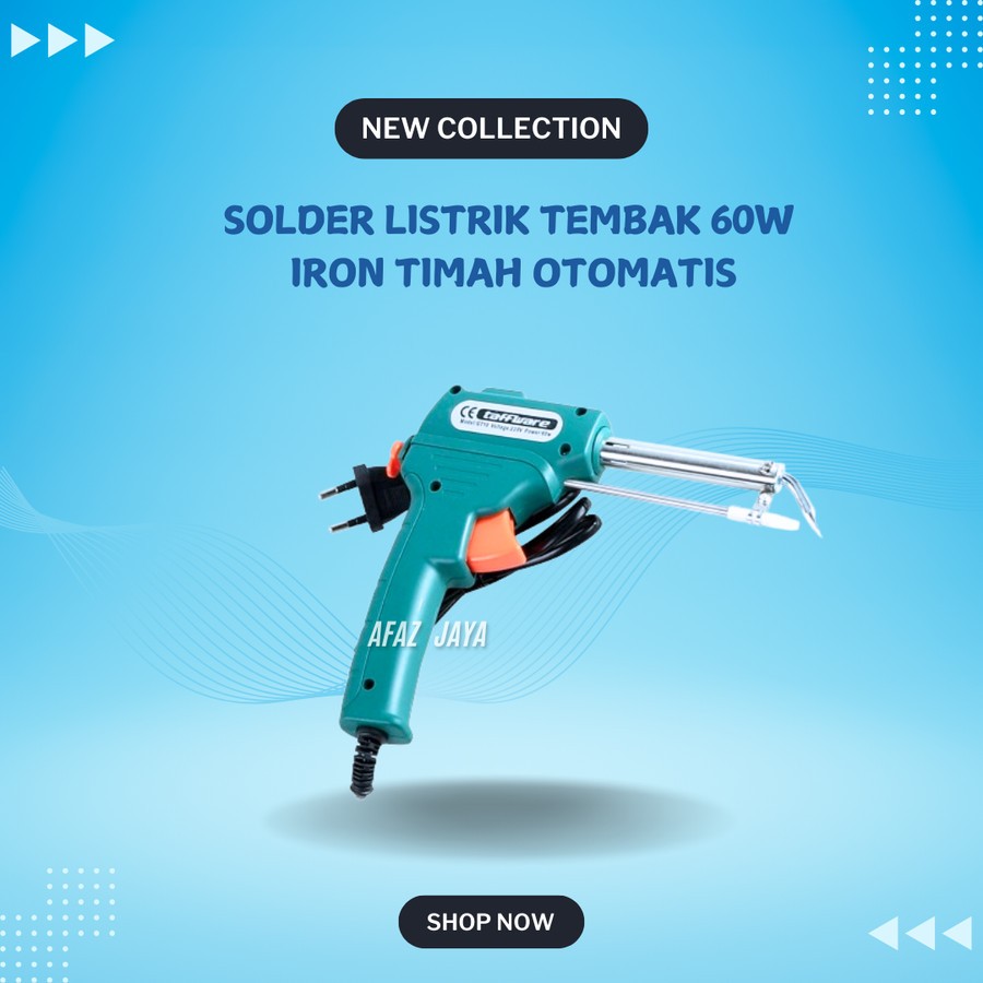 SOLDER LISTRIK TEMBAK 60W TIMAH IRON OTOMATIS