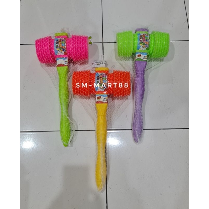 mainan palu anak cit cit / mainan palu karet bunyi