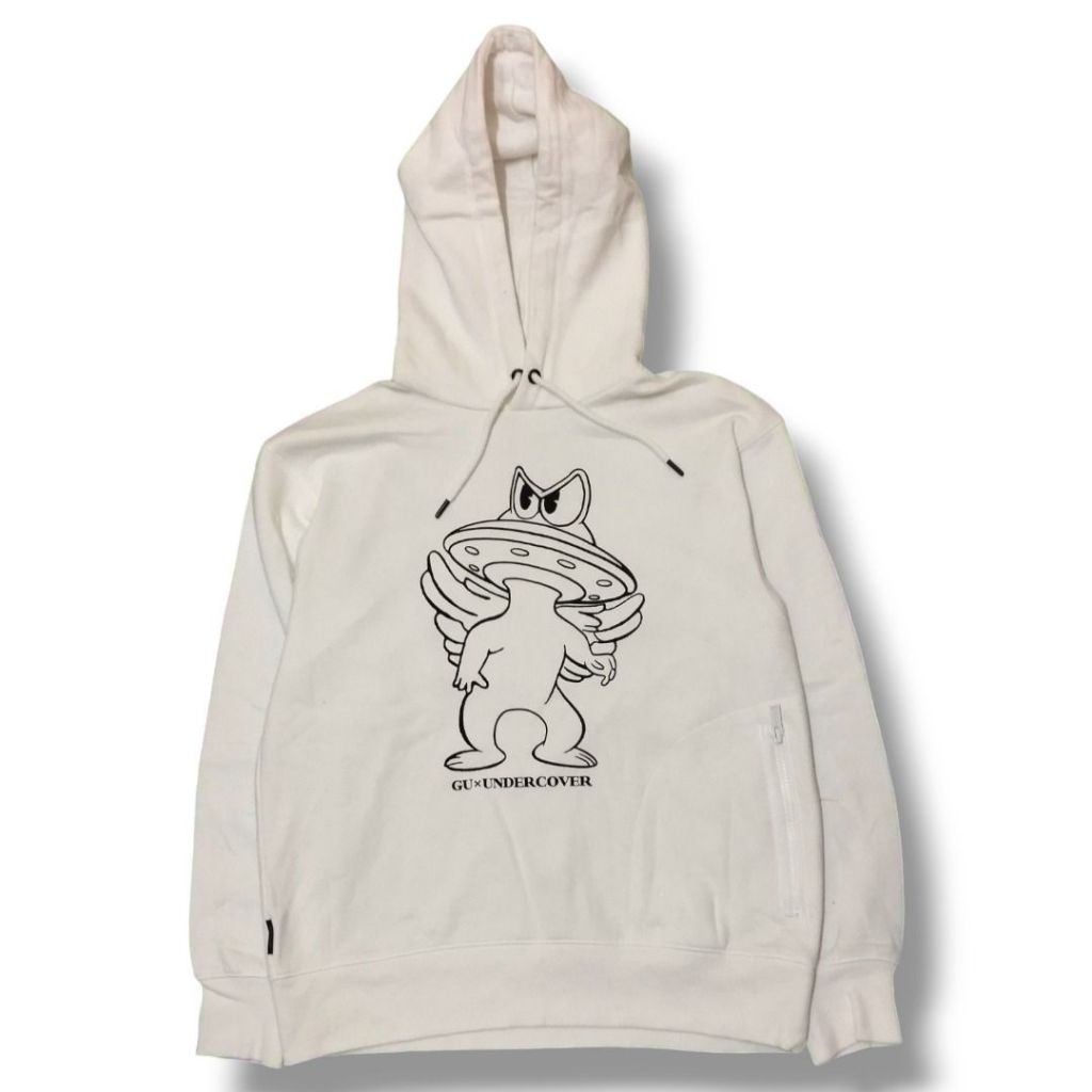 JUN TAKASHI UNDERCOVER UFO WHITE FW21 BY GU HOODIE | SWEATSHIRT | SWEATER | OUTERWEAR