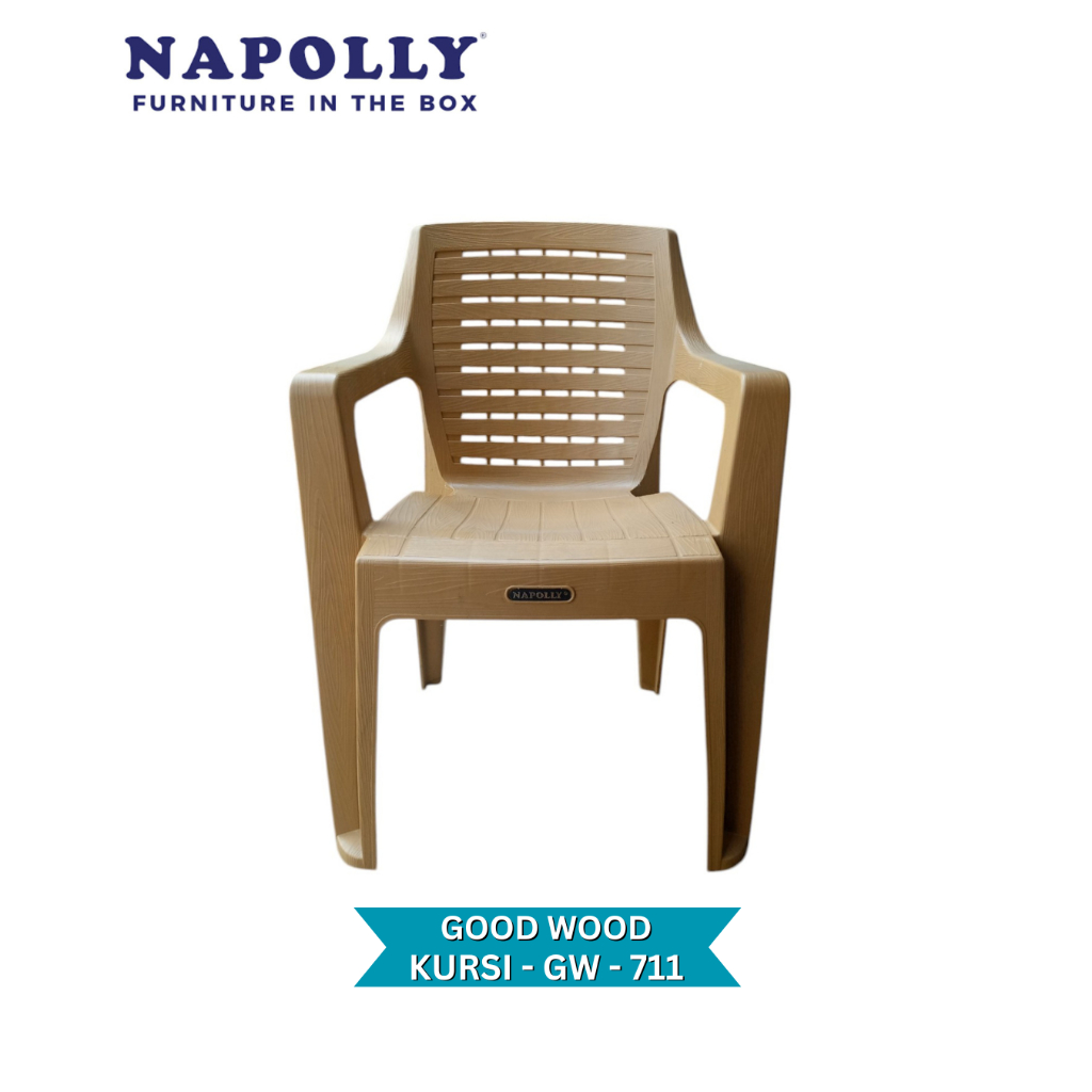 Kursi senderan Napolly GW - 711 / Kursi santai / kursi teras depan rumah / kursi outdoor