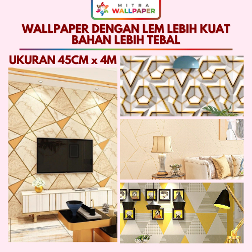 Wallpaper Dinding Ruang Tamu Minimalis Motif Keramik 3D Walpaper Dinding Kamar Tidur Motif Minimalis