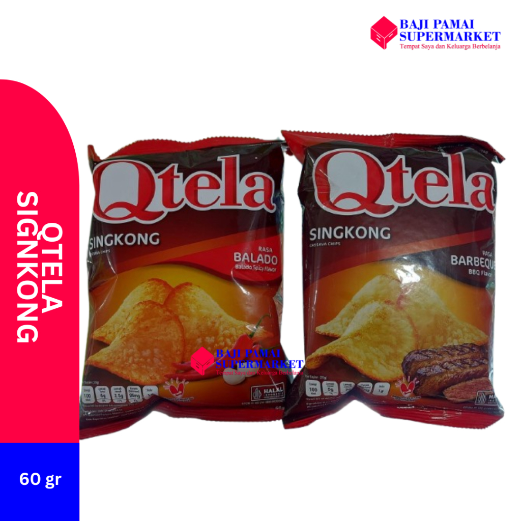 

Qtela Singkong 60 gr All Variant / Barbeque / Balado