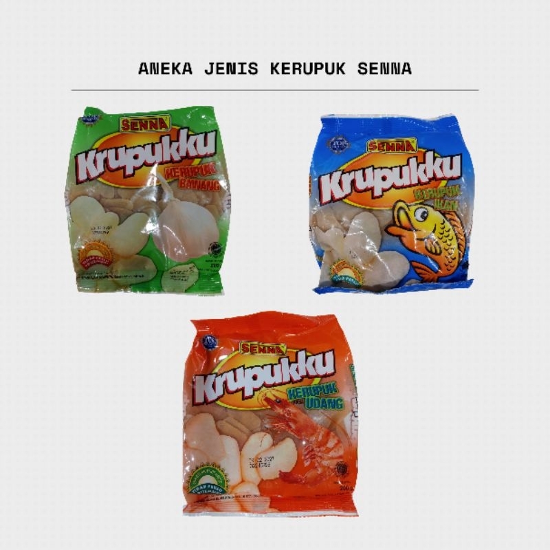 

KERUPUK SENNA/KRUPUKKU 200g