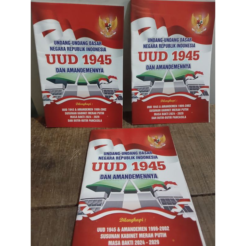 UUD 1945 Terbaru Presiden 2024 2029 Ukuran Kecil