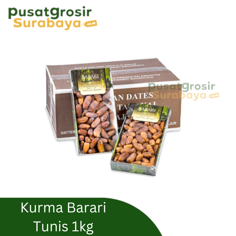 

Barari Tunisian - Kurma Barari Tunisian Dates Curah 1000gr