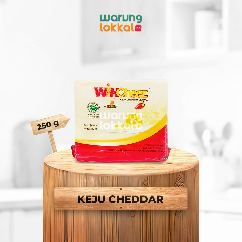 

Wincheez Keju Cheddar 250g - Warung Lokkal