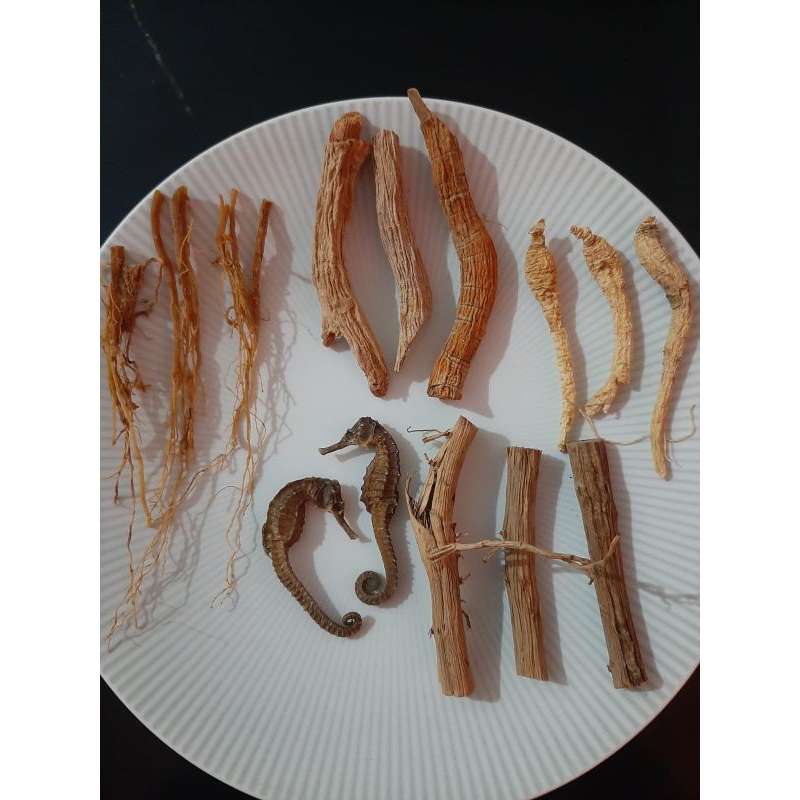 

Herbal Akar Ginseng Merah Korea + KL HAI MA + AKAR PINANG