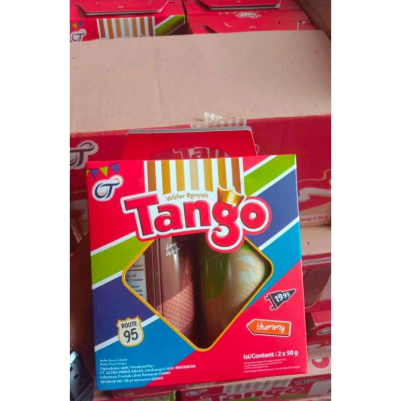 

Tango Twin Wafer Renyah Yummy Box [2x50gr]