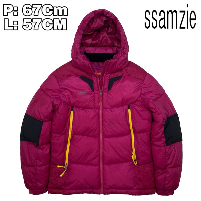 J265 Jaket Puffer Outdoor Waterproof SSAMZIE Winter Gelembung Tebal Musim Dingin Hiking Pendaki Gunu