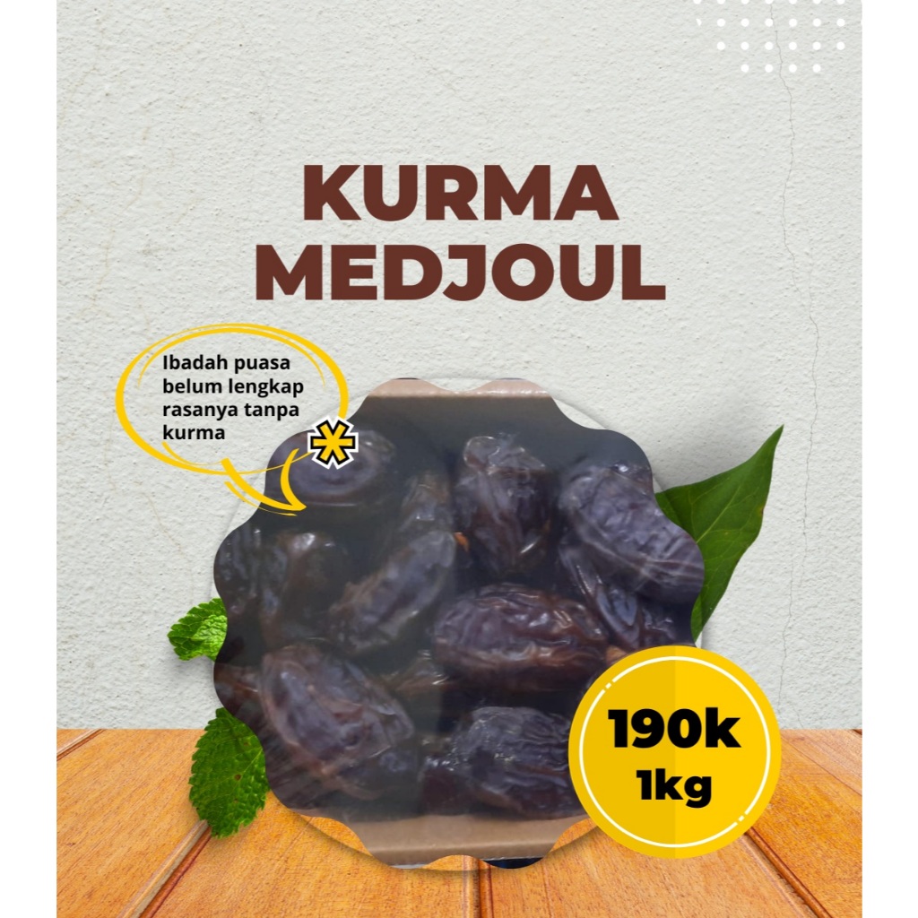 

Kurma Medjoul (Jumbo) Ranuna 1kg