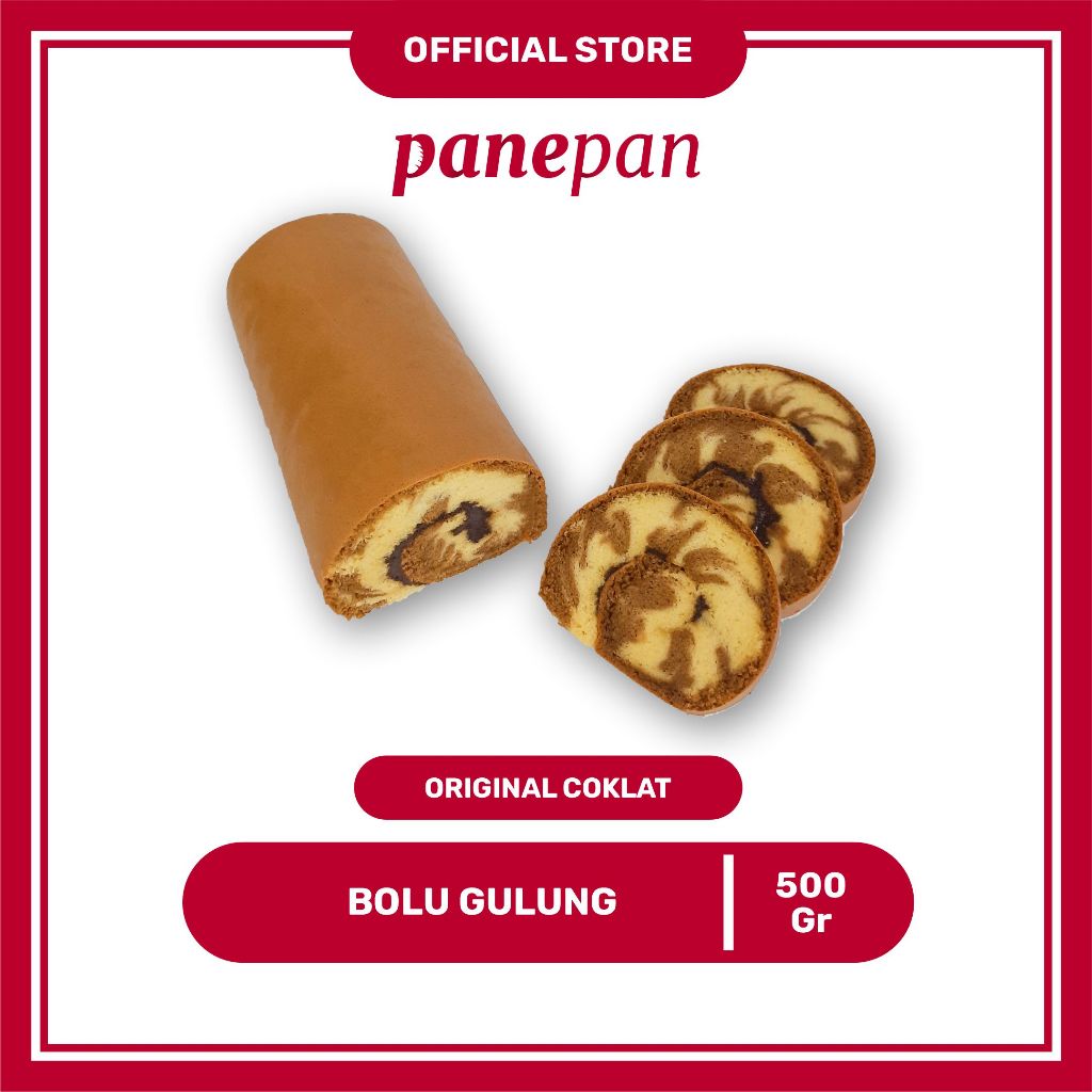 

Bolu Gulung Cokelat by Panepan Butter Premium Aneka Flavour