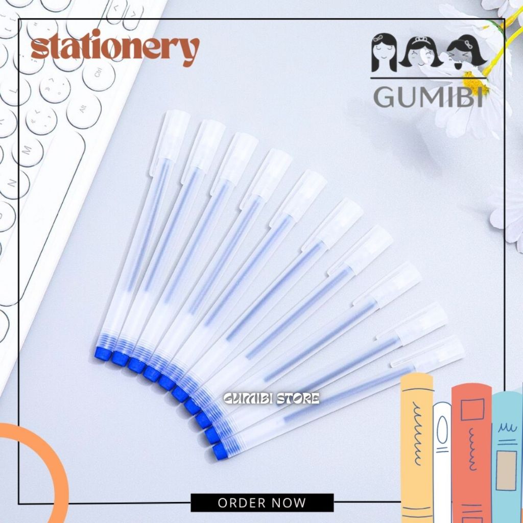 

PULPEN GEL DOFF BIRU PENA PULPEN TINTA BIRU PULPEN MIMI DOFF BIRU TERMURAH
