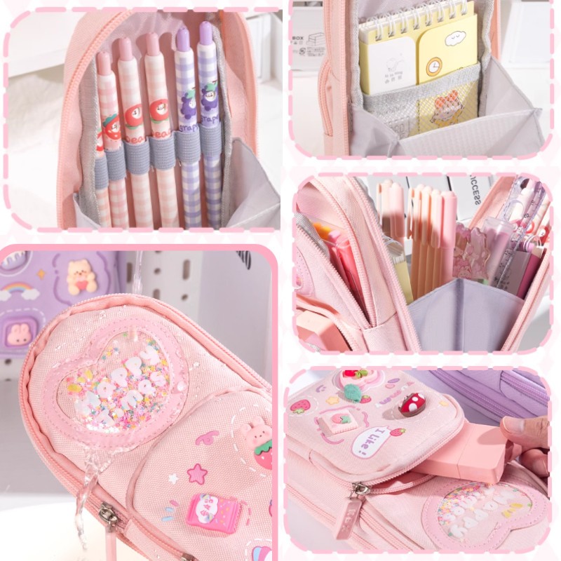 

ATH Kotak Alat Tulis Berkapasitas Besar Tempat Pensil Kartun Besar PENCIL CASE Tempat Pensil