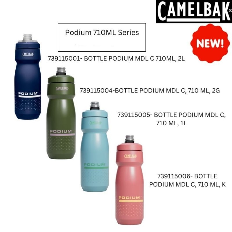 BOTTLE / BOTOL MINUM / BIDON SEPEDA CAMELBAK PODIUM 710ML