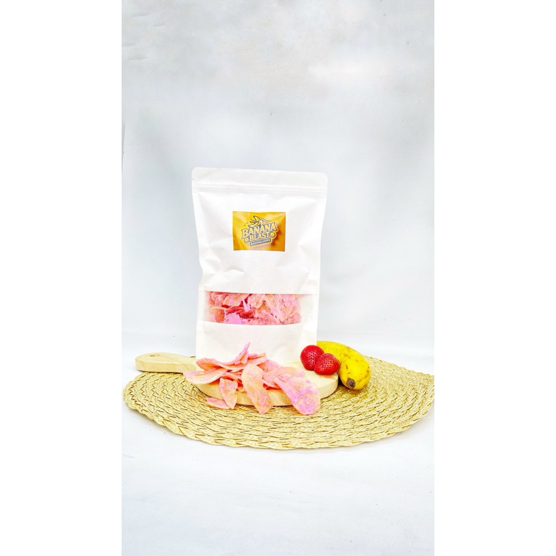 

kripik pisang strawberry