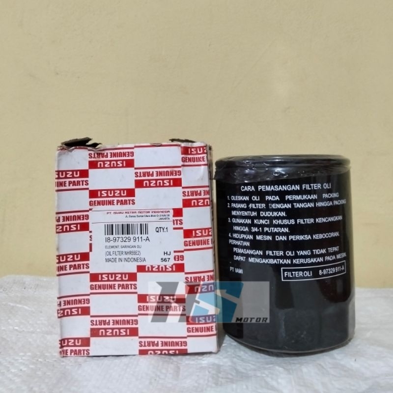 OIL FILTER FILTER OLI SARINGAN OLI MOBIL ISUZU ELF TURBO EURO 2 NHR 55 NKR 55 NLR 55 NKR 77 NKR 71 8