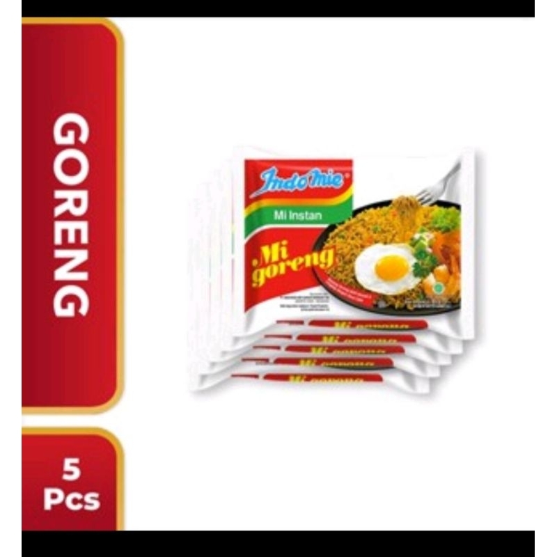 

Indomie goreng isi 5pcs