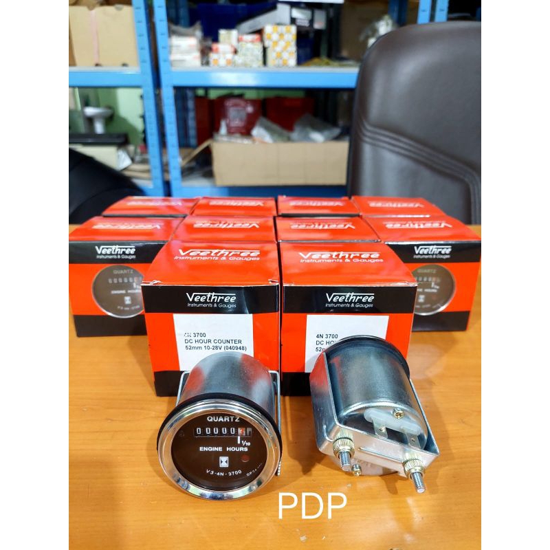 HOUR METER 4N 3700 / 4N 3700 DC 10-28V (040948) 4N-3700 IMPORT