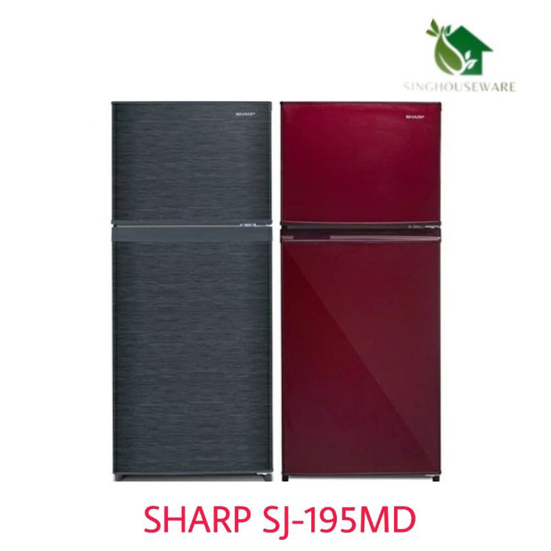 Sharp Kulkas 2 Pintu SJ-195MD