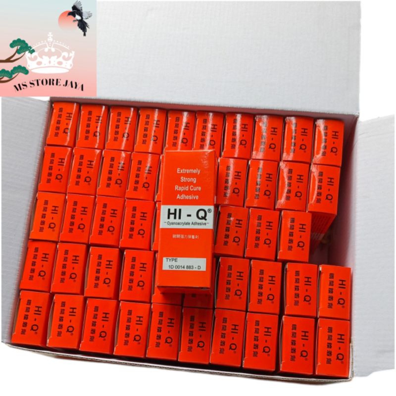 

Lem HI-Q serbaguna berkualitas super isi 50