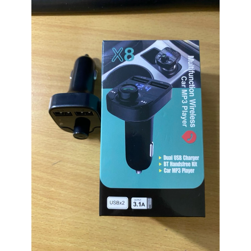 CAR MP3 PLAYER DUAL USB CHARGER X8