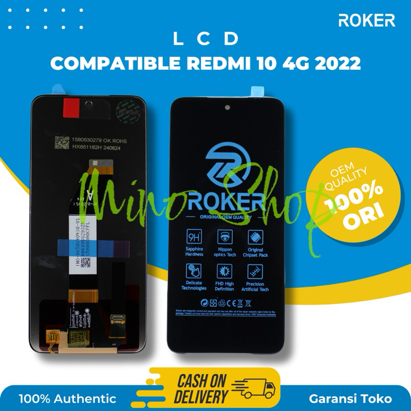 LCD TOUCHSCREEN XIAOMI REDMI 10 - REDMI 10 2022 LCD TS FULLSET