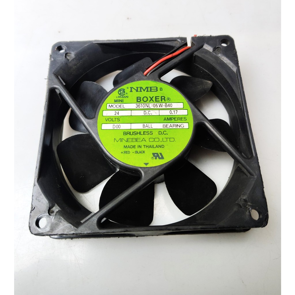Fan dc Brushless NMB 24v 0.17A 9x9x2.5cm