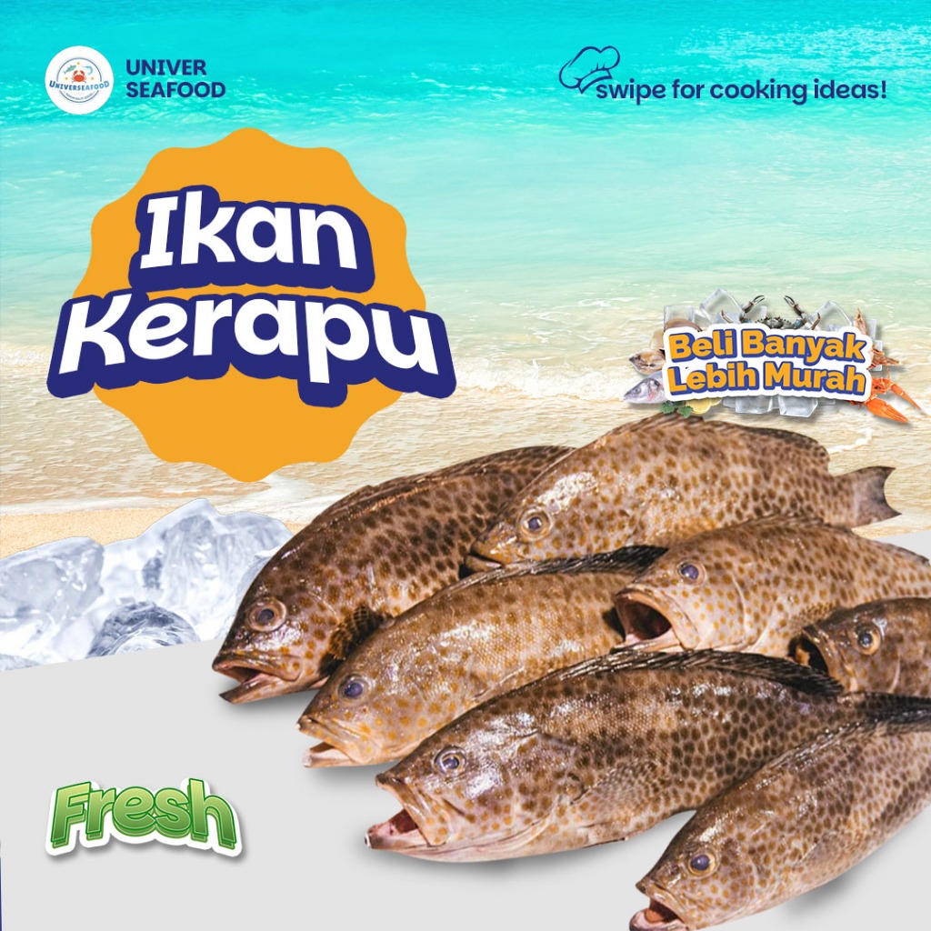 

ikan kerapu/grouper fresh 1kg