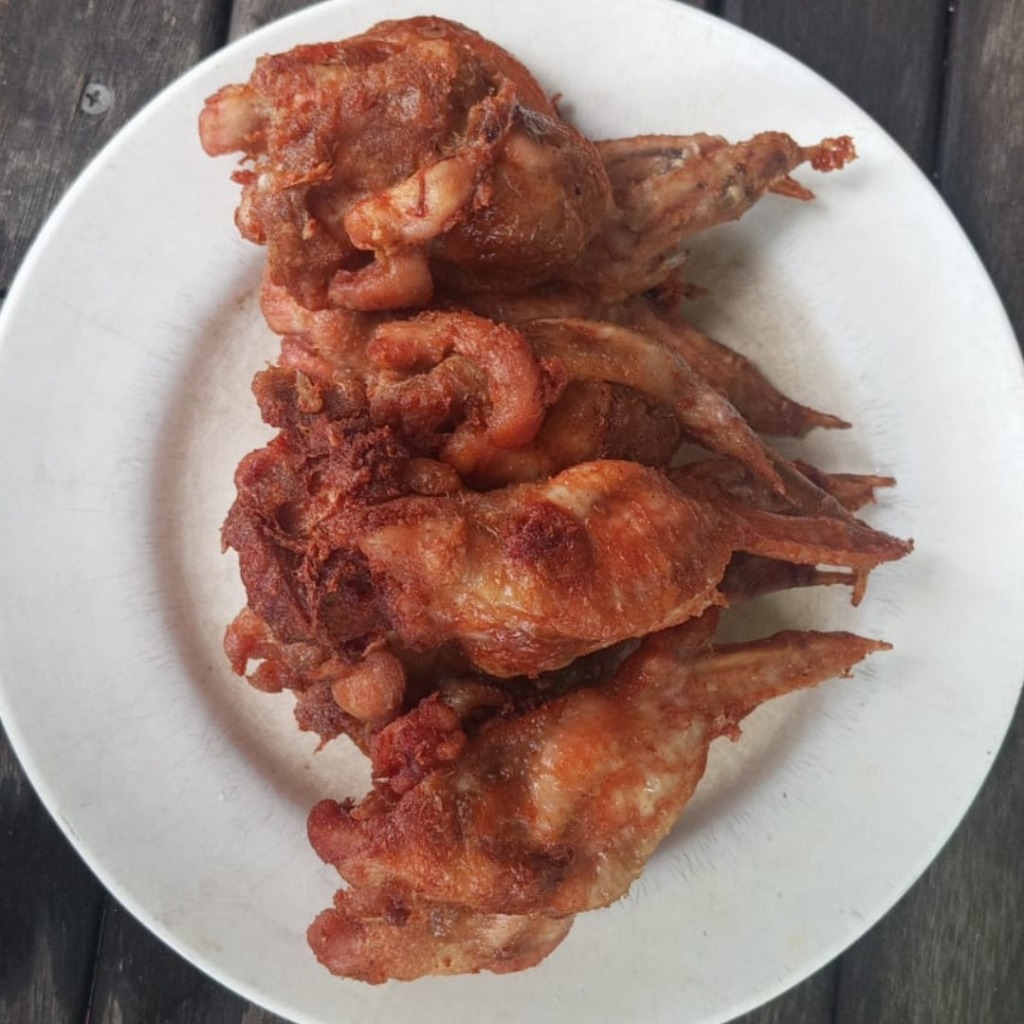 

Homemade Tori No Teba Siap Goreng isi 5 per pack | Sayap Ayam Isi | Menu Bento | Frozen Food Cikarang