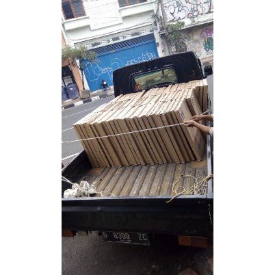 KACA CERMIN / MIRROR KOTAK S 40x60 FREE AMBALAN KACA