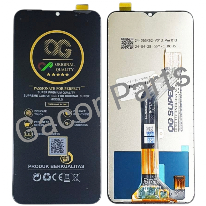 LCD ITEL VISION 3 TECNO SPARK 8C SPARK 9 SPARK 9T 9T-KH6 FULLSET TOUCHSCREEN