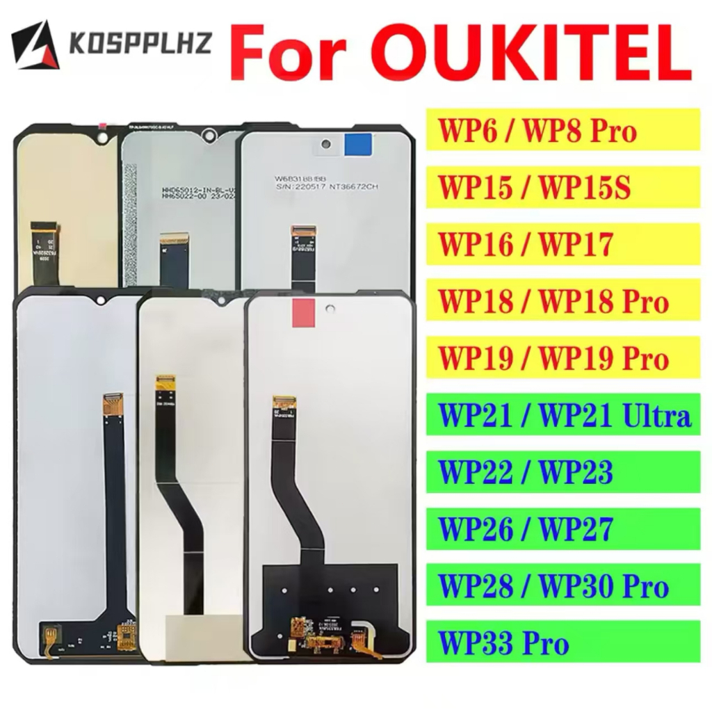 Original Oukitel WP20/WP19/WP18/WP17/WP21/WP21Ultra/WP16/20pro/WP23/WP26/WP28/WP22/WP15/WP13/WP27/WP