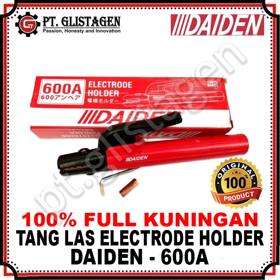 DAIDEN Stang Las 600A / Tang Las ELectrode Holder DAIDEN 600 A ORIGINAL DAIDEN