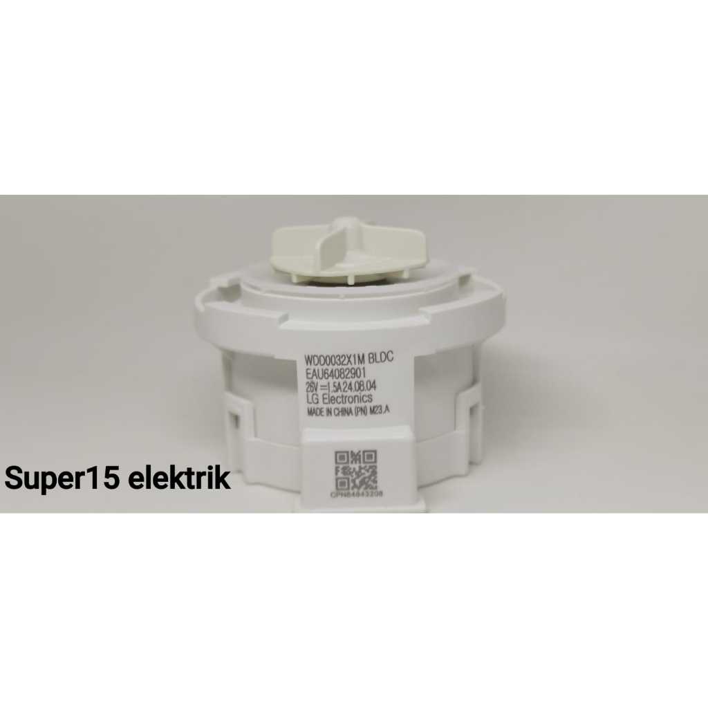 Drain Pump LG FV1450H1B Drain Motor Mesin Cuci LG FV1450H1B Front Loading EAU64082901(208)