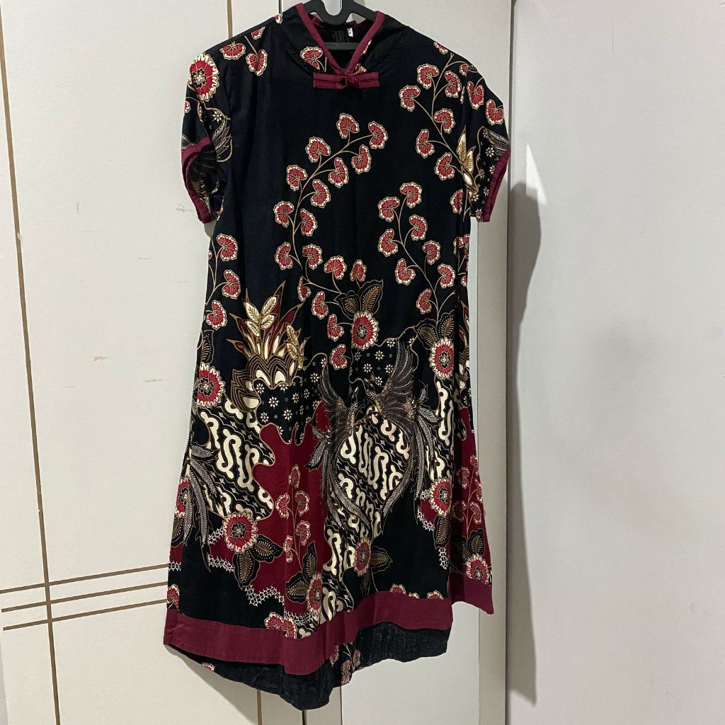[PRELOVED] Dress Batik Modern