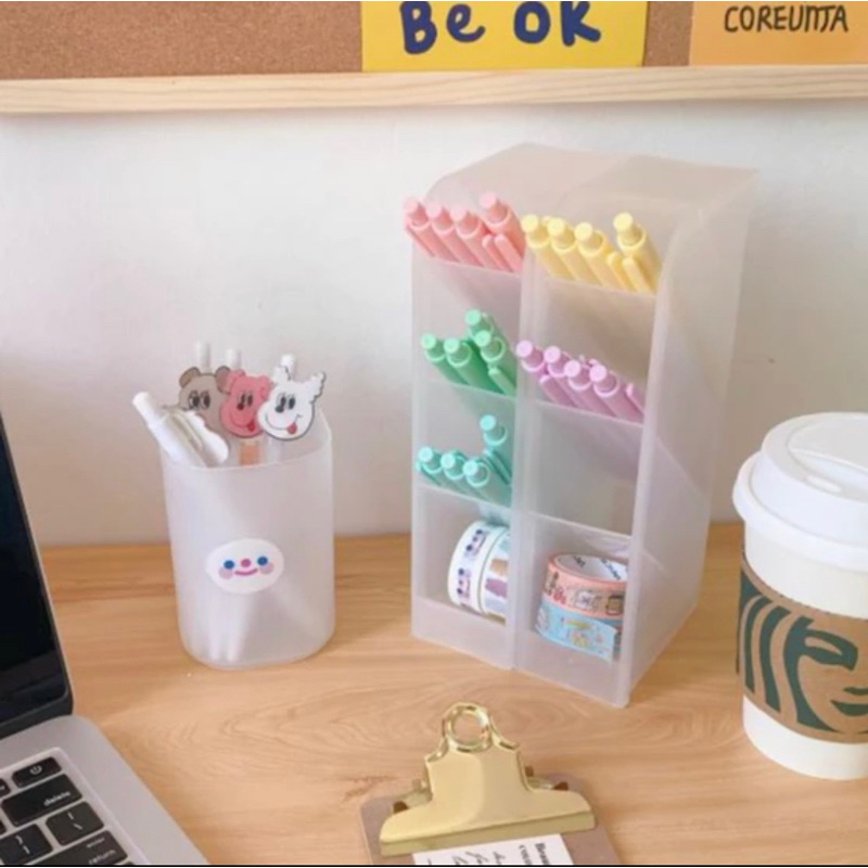 Tempat Penyimpanan Pulpen Pensil / Rak aesthetic