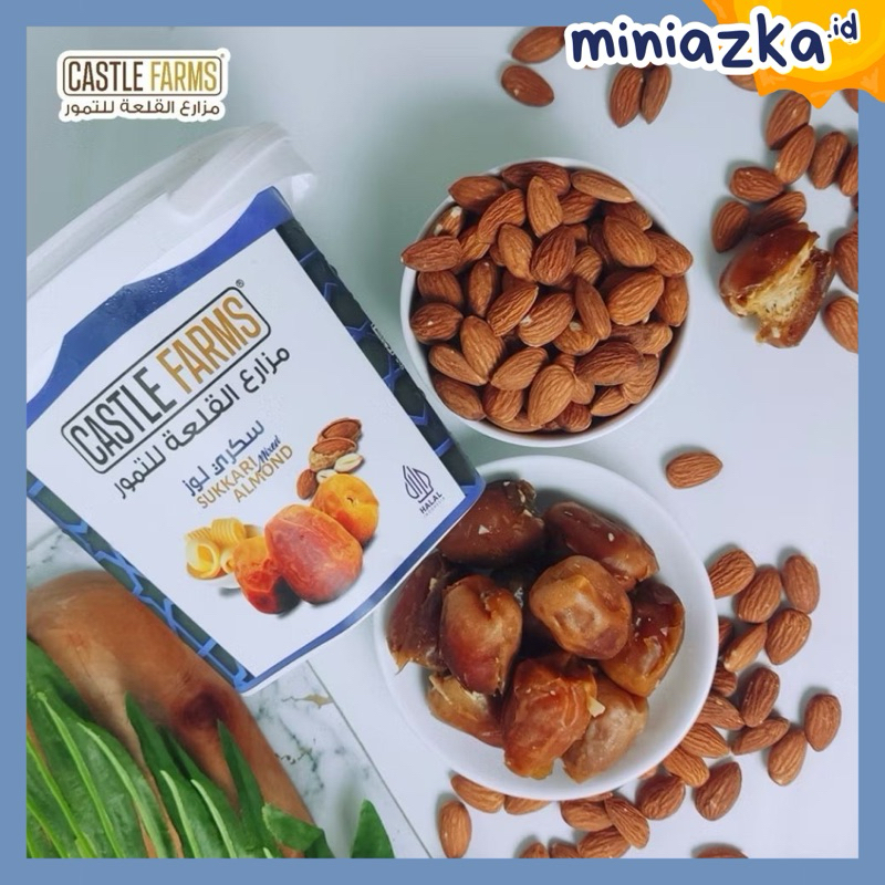 

KURMA SUKKARI MIXED ALMOND CASTLE FARM / KURMA EMBER PREMIUM