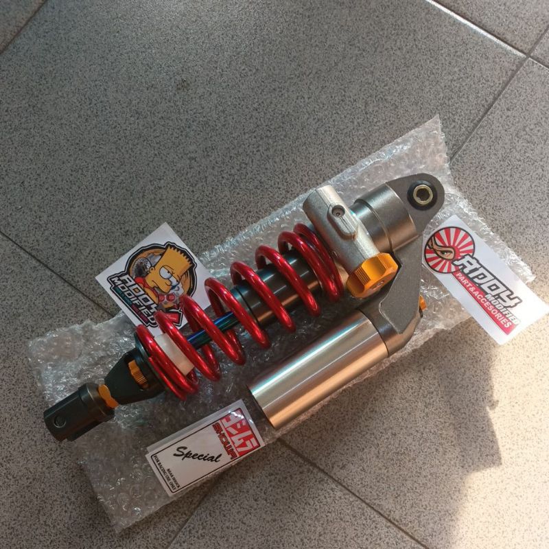 Shock showa stel cnc red size 320mm original thailand