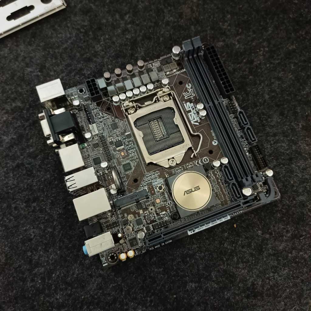 MOTHERBOARD MINI ITX ASUS H97i LGA 1150 GEN 4 SUPPORT NVME
