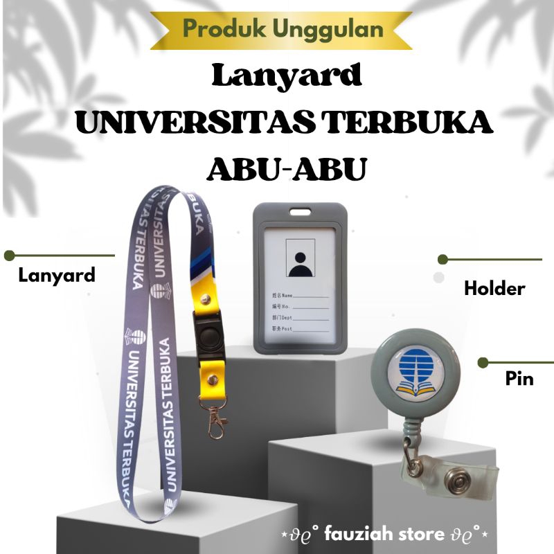 

READY! TALI ID CARD UNIVERSITAS TERBUKA ABU-ABU Termurah!!!